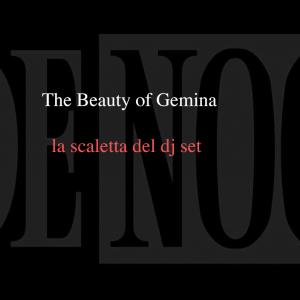 The Beauty scaletta